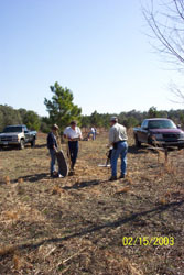 Survey Letchworth Mounds site